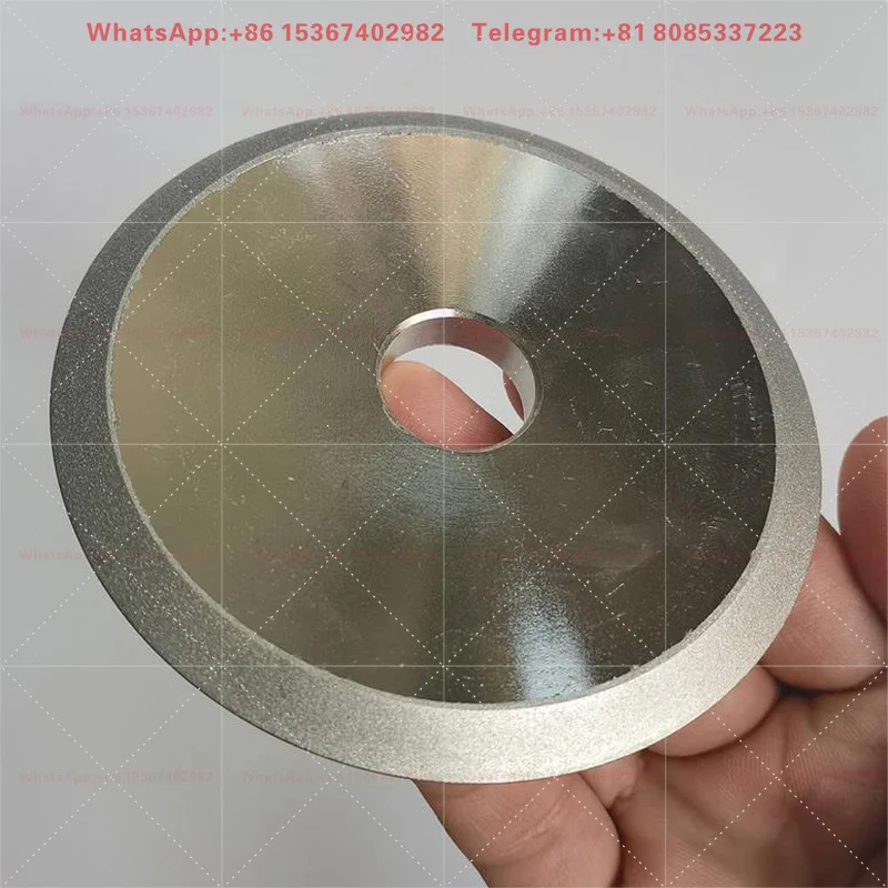 Double Bevel Diamond Grinding Wheel Wear Resistant Polishing Disc Suitable for Carbide Tip Saw Blade Sharpening