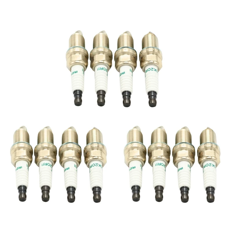 12X Iridium Spark Plugs 90919 SK20R11 For Toyota Camry RAV4 Avalon