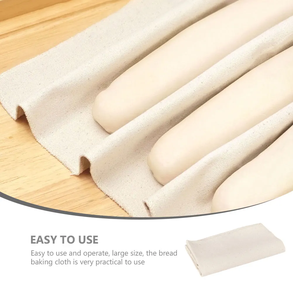 

Baguette Fermentation Pad Large Cloth Proofing Kitchen Pastry Maker Dough Cover Baking Tools Cotton Mat