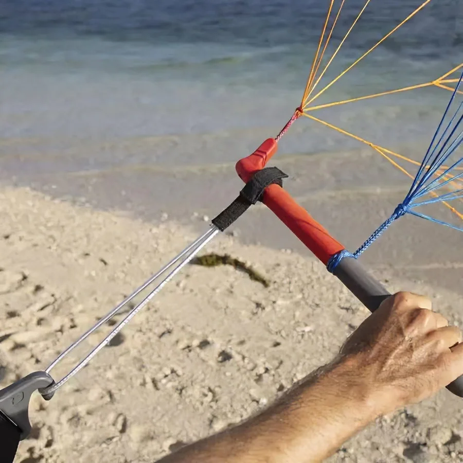 Arnés de Lazo Fijo para Wing Foil y Parawings, Ala de Longitud Fija para Kitesurf