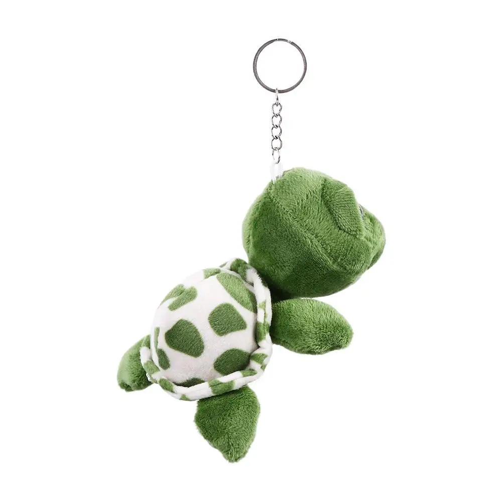 Gift Small Gift Mini Bag Pendant Car Keychain 7cm/10cm Turtle Pendant Auto Animal Keychain Plush Key Ring Turtle Doll Keychain