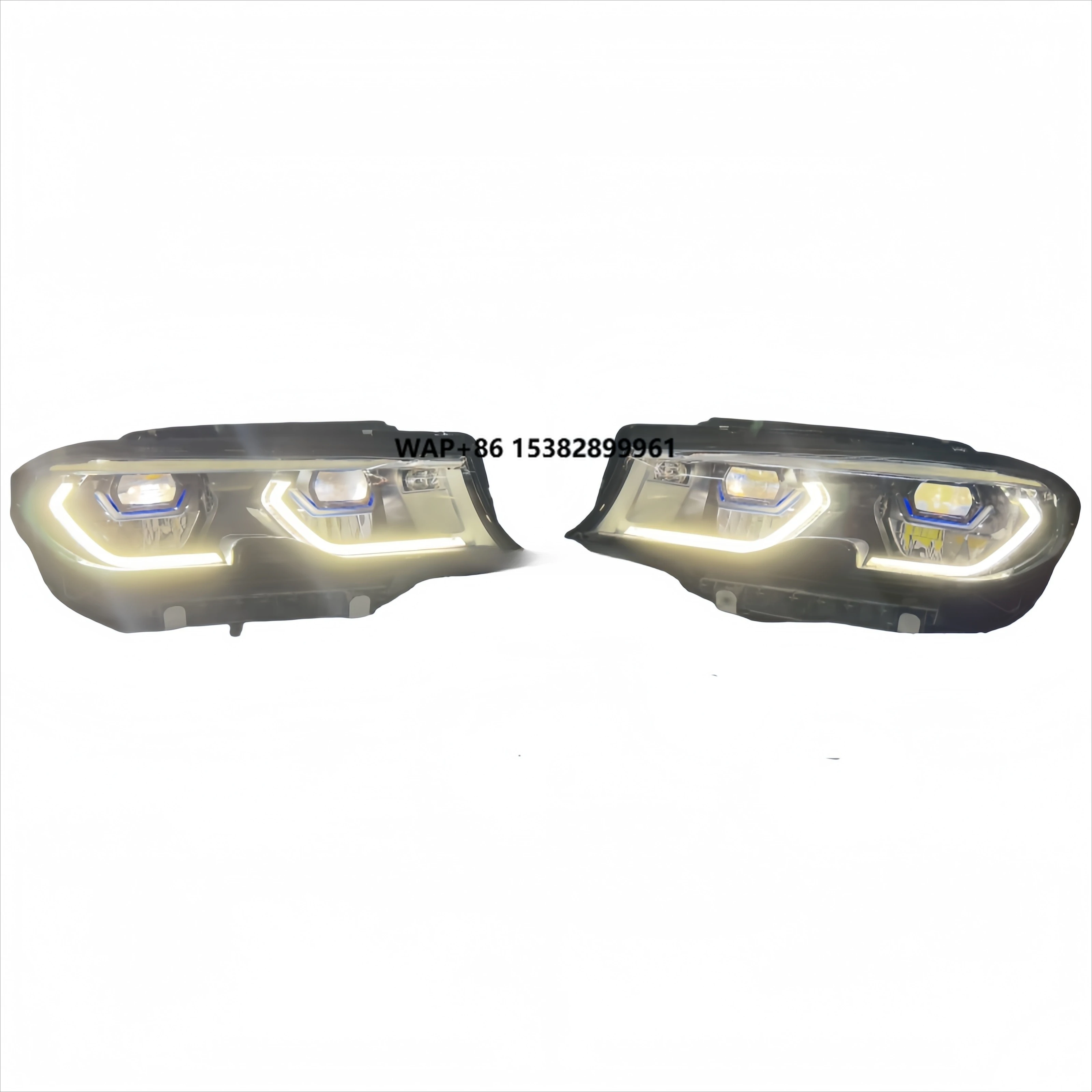 

Upgraded and Modified Headlights for 3 Series G20 G28 Headlight Semi Assembly with Original Assembly