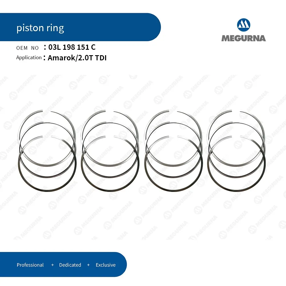 

STD 4PCS piston rings set Φ81mm 03L198151C for 2.0TDI VW Amarok,jetta,golf,Passat,Polo,Transporter Audi A3 A4 A5,A6 Q3,Q5,TT