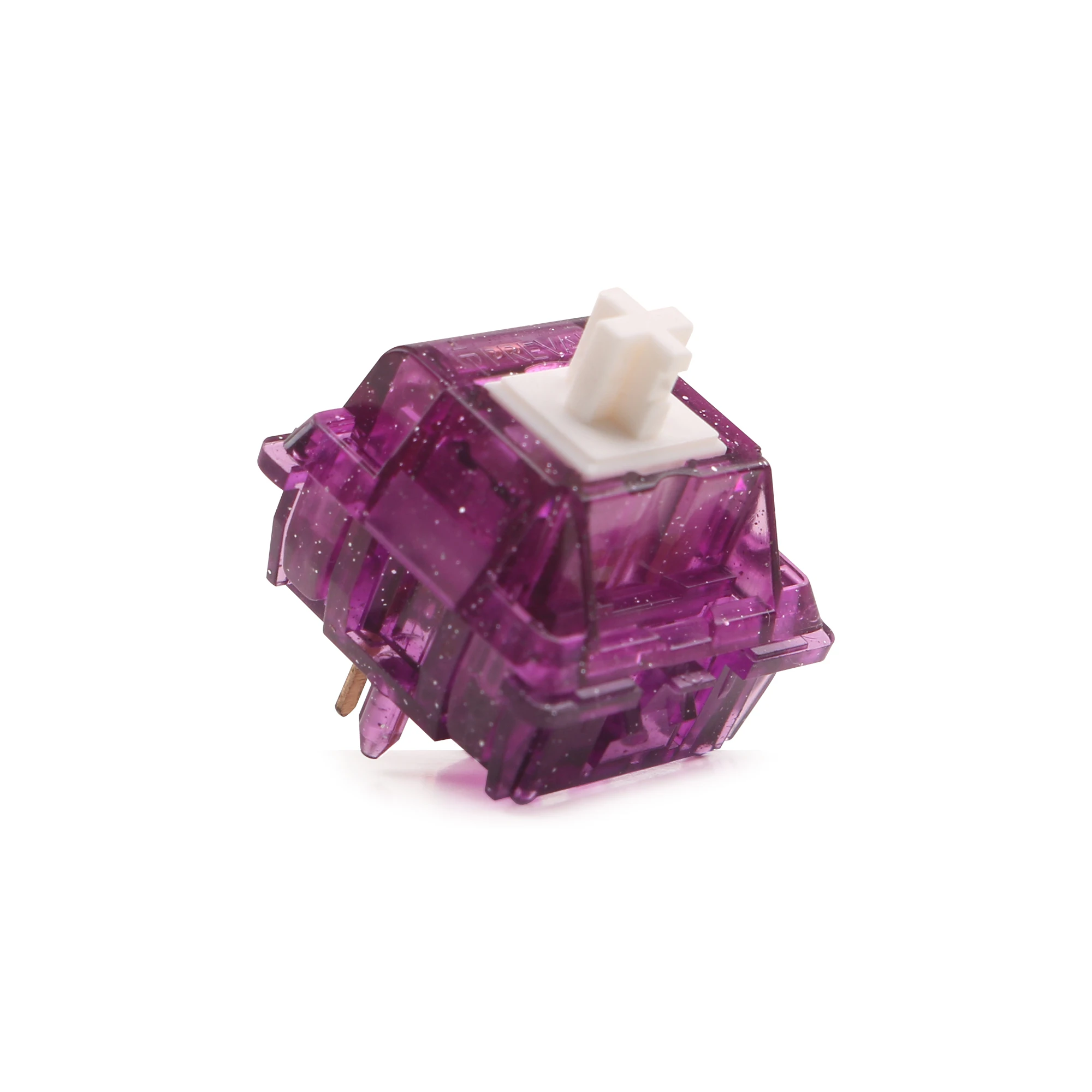 Prelubed JWK New Nebula V2 63.5g bottom out 5 pins linear transparent case nylon