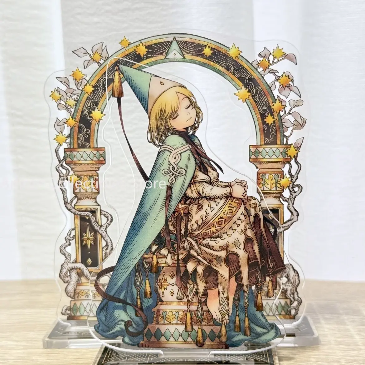 Anime Witch Hat Atelier Coco Acrylic Stand Figure Desktop Display Plate Toys Room Decorations Birthday Gifts