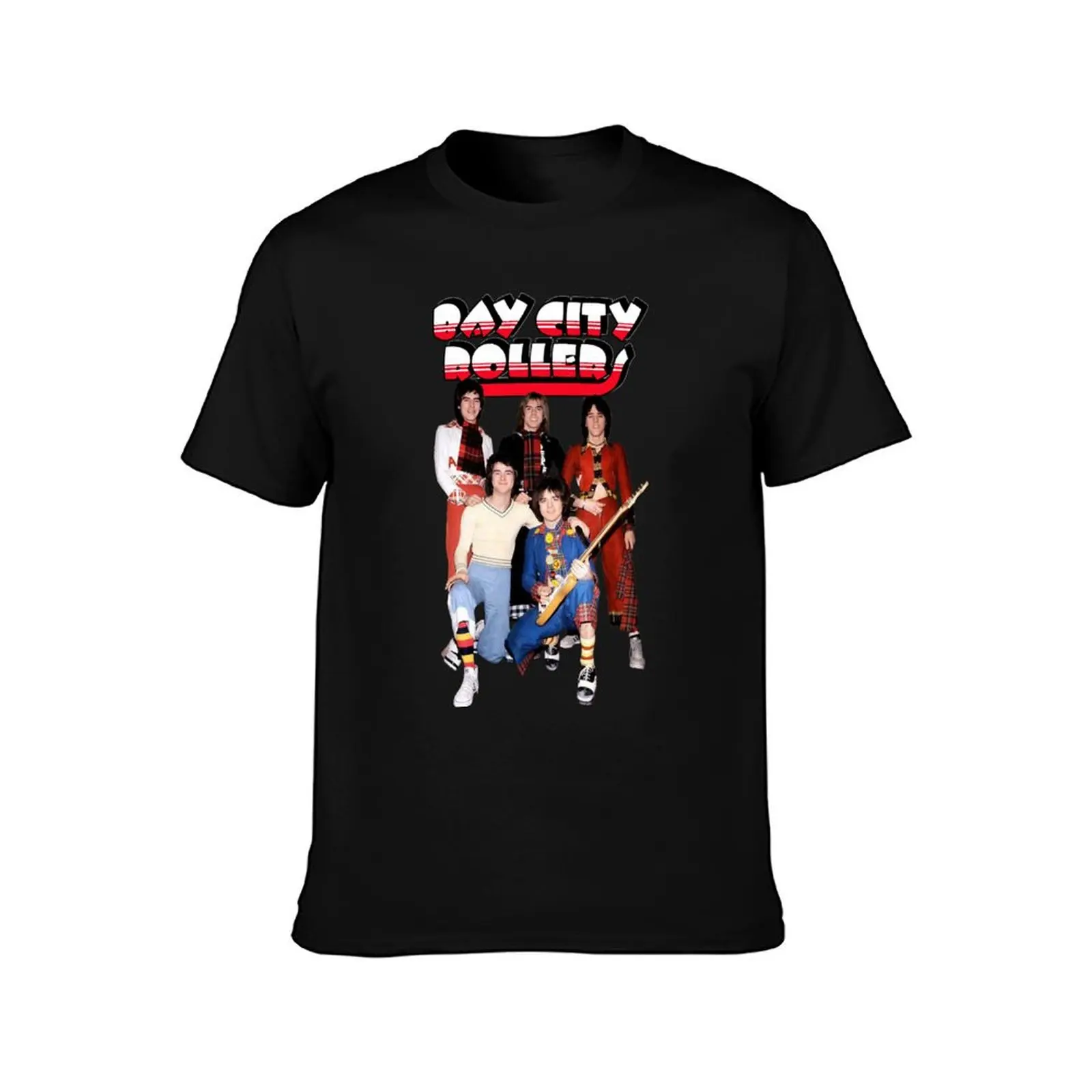 More Then Awesome Band Bay City Rollers Music Rock Retro Vintage T-Shirt Summer Casual Cotton Tee Oversized Streetwear Tops