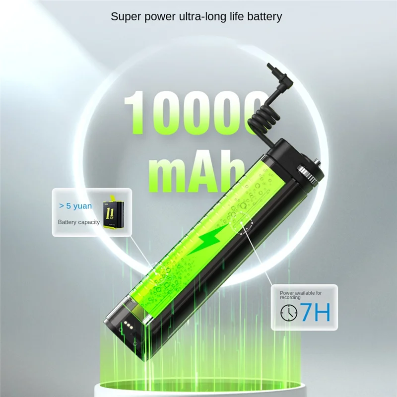 جديد TELESIN شحن Selfie Stick 10000Mah قوة البنك العالمي ل Gopro Insta360 أكشن كاميرا رياضية للهواتف الذكية