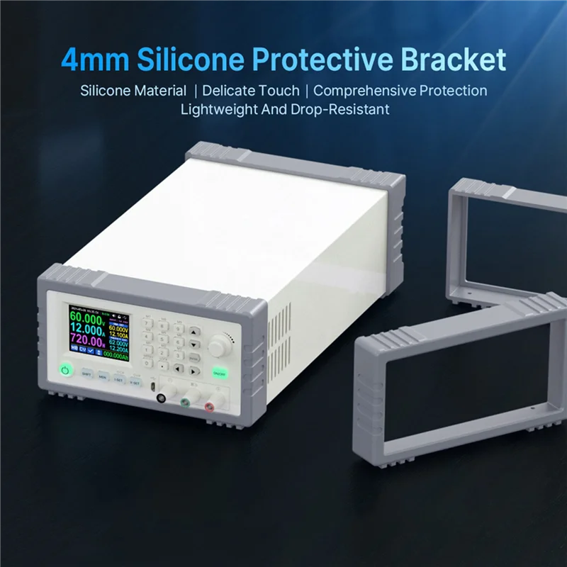 BNVN-6X RD 4Mm Manicotto in silicone SLE-D1 Staffa protettiva Supporto guscio per alimentatore serie RD RD6006/RD6024 Set assemblato