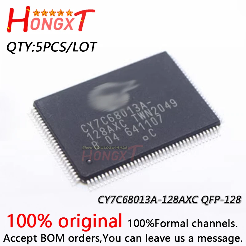 

5PCS 100% NEW CY7C68013A-128AXC CY7C68013A 128AXC QFP-128.