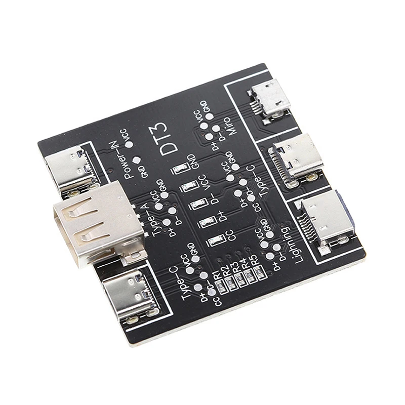 1PC DT3 USB Cable Tester Detector For Type-C Micro USB C On-Off Check Portable Repair Replacement Tool Accessories