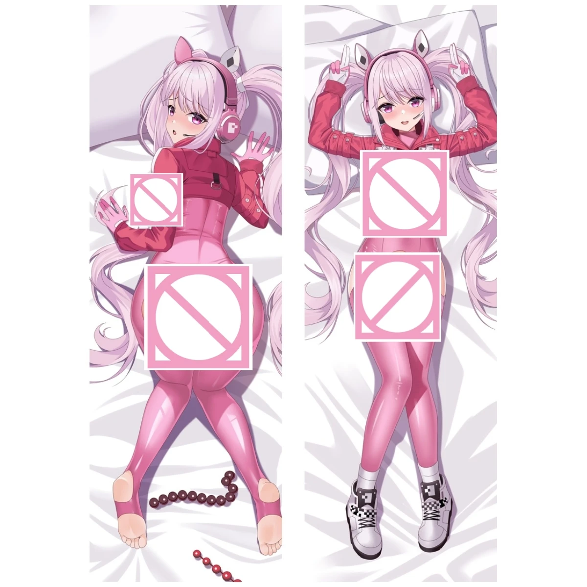 

Boyoxon Alice Anime Figure Pillow Case Cover Hugging Pillow Pillowcase Double-Sided Printed Peach Skin/2WAY Plush Multi-Size