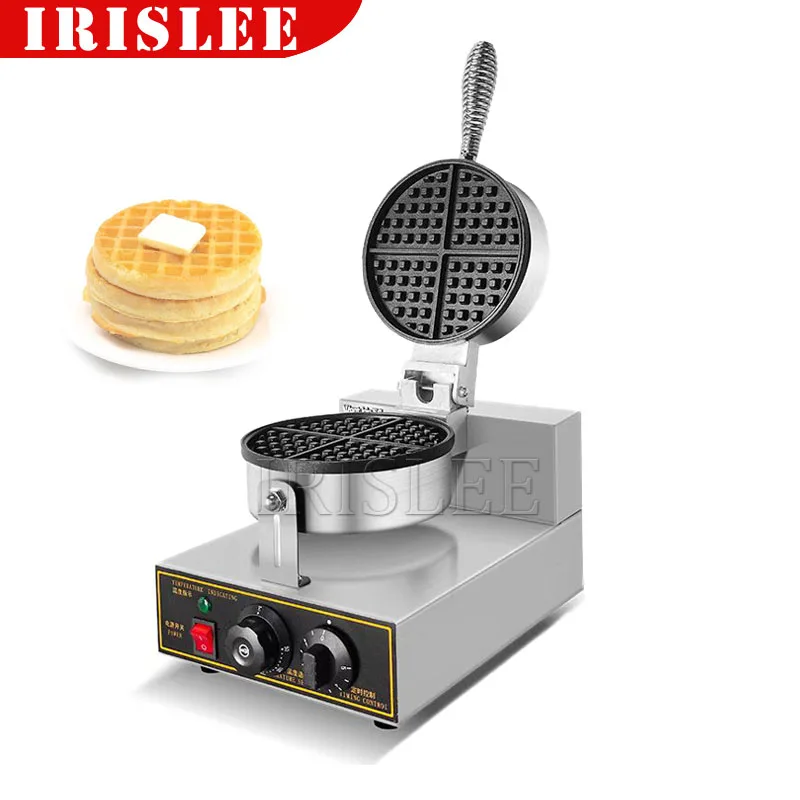 Single Plate Electric Waffle Make Machine Crisp Ice Cream Cone Making Machine Waffle Maker Ice Cream Cone Kitchen Appliance