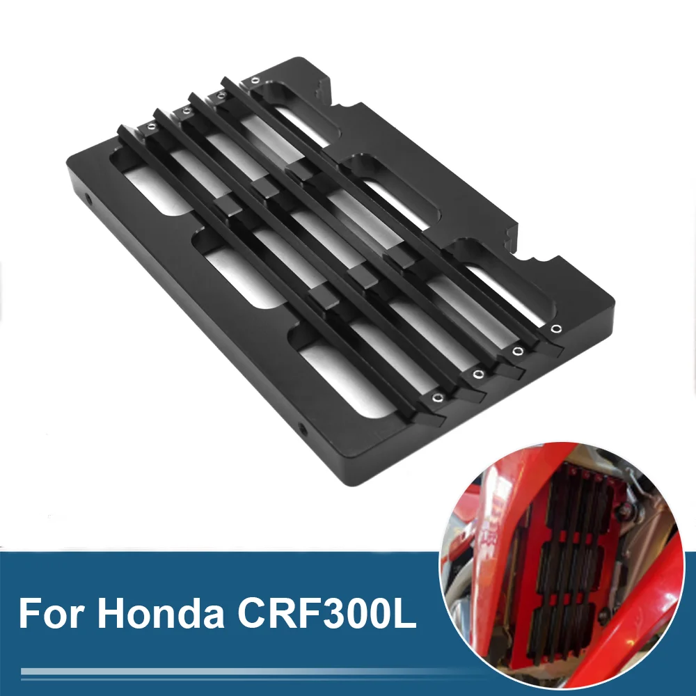

For Honda CRF300L CRF 300L Motorcycle Radiator Grille Guard Protector Water Tank Cooling Protection