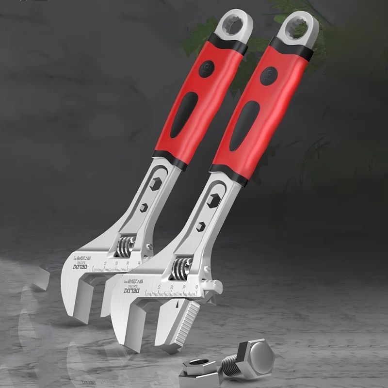 Industrial Grade Living Wrench Multi Functional Activity Wrench Authentic Large Opening Bathroom Panel Hand