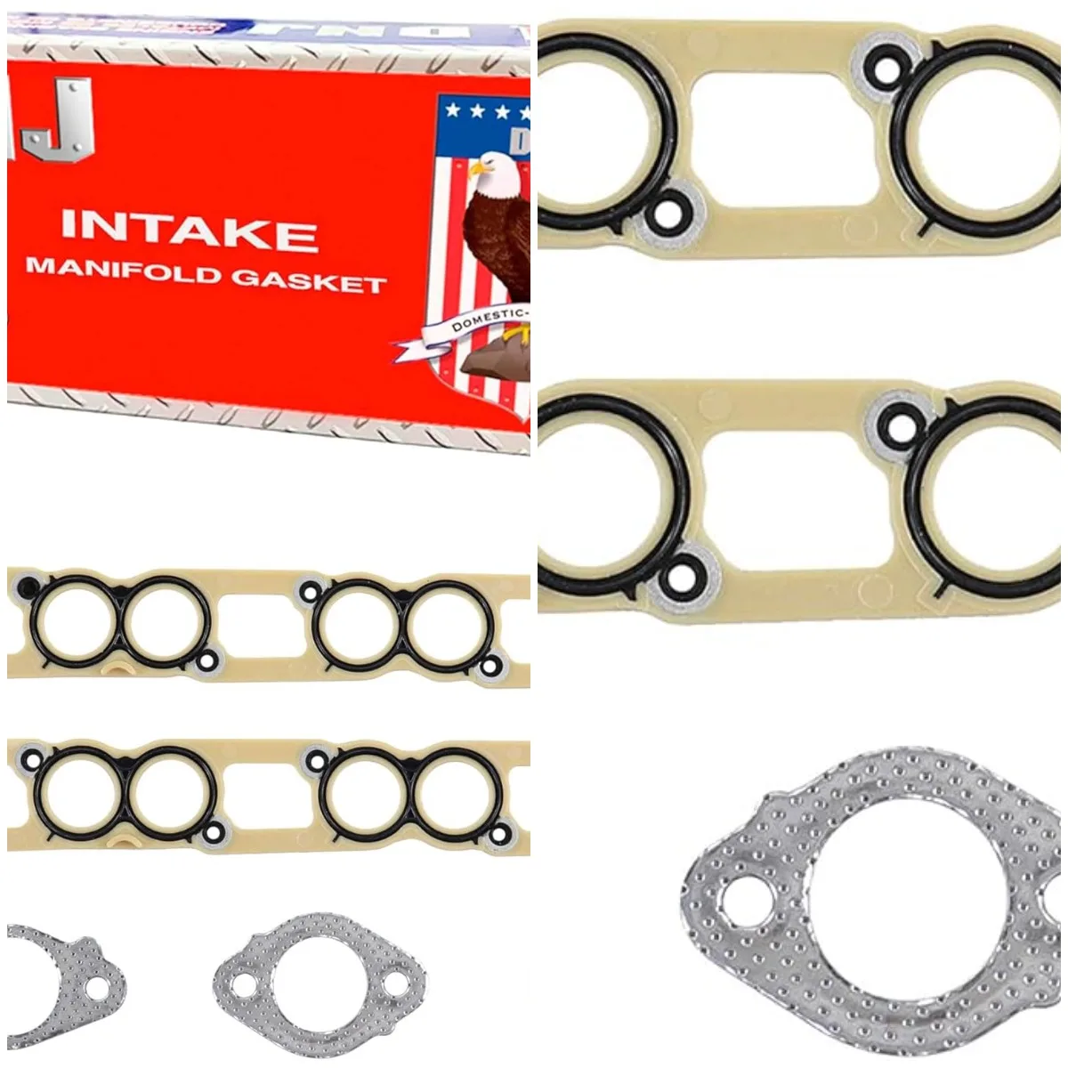 

Комплект прокладок впускного коллектора IG4220 для Ford F-250/F-350/F-450 6.4L V8 32V OHV 2008-2010 гг.