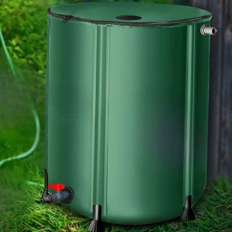 

Rainwater collectors, foldable for household use