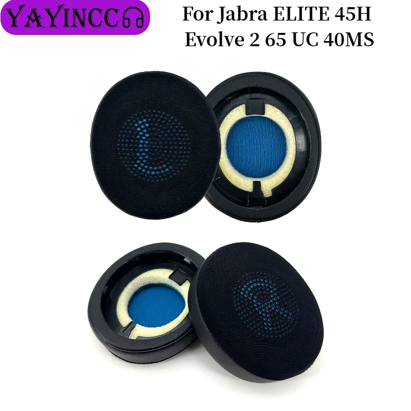 

Replacement Ice gel Earpads With buckle For Jabra ELITE 45H Evolve 2 65 UC 40MS Ear Cushion / Headphone Ear Pad