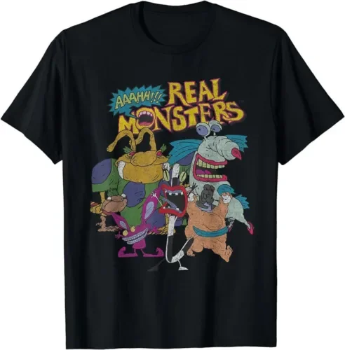 Aaahh Real Monsters All Characters T Shirt long or short sleeves