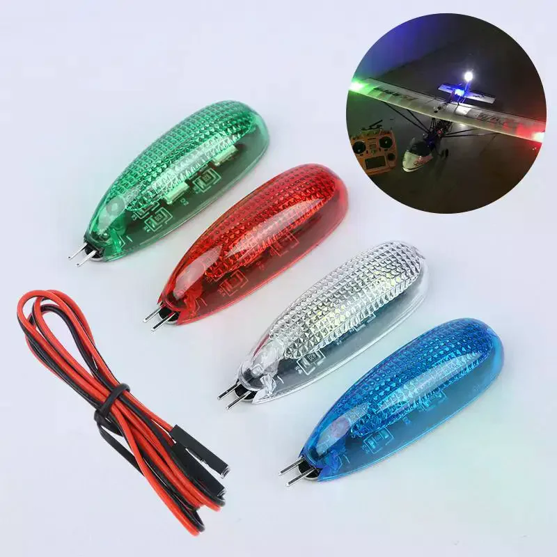 5V/12V LED Navigation Light Aerial Lights For Fixed-Wing & Quadcopter Night Flying RC Airplane Hobby Plane Drone Parts