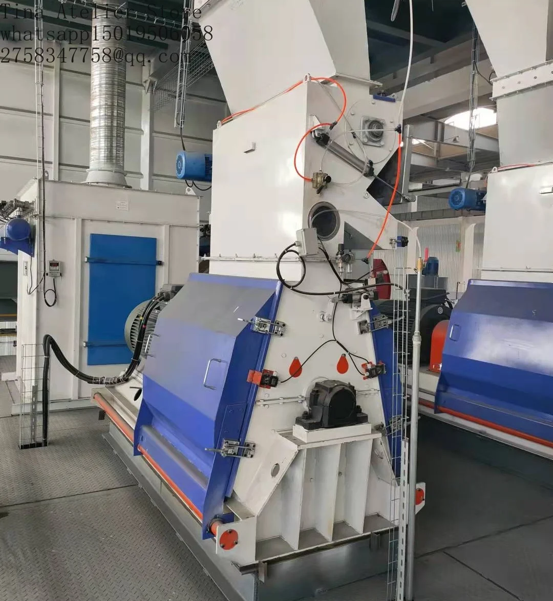 Commercial  5ton/h Rice Bran Corn Soybean  Flour Mill Stainless  Steel Grinder Pulverizer Machine Chicken Farm Feed Mill Plant