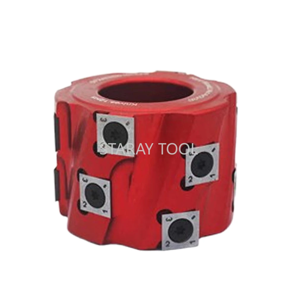 

Spiral Cutting Head Woodworking Tool Resurfacing Cutterhead for Planing Wood