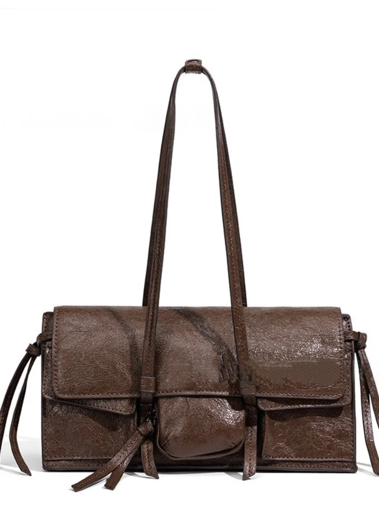 

Модная женская сумка-мессенджер с несколькими карманами, новые высококачественные сумки через плечо из мягкой кожи, женские универсальные сумки