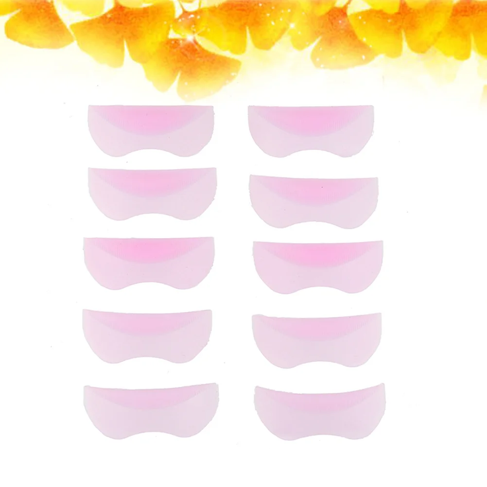 10 pz Silicone Lash Perm Pad Riutilizzabili Piegaciglia Scudo Pad Lash Lift Kit Ciglia Finte Patch Strumento di Estensione