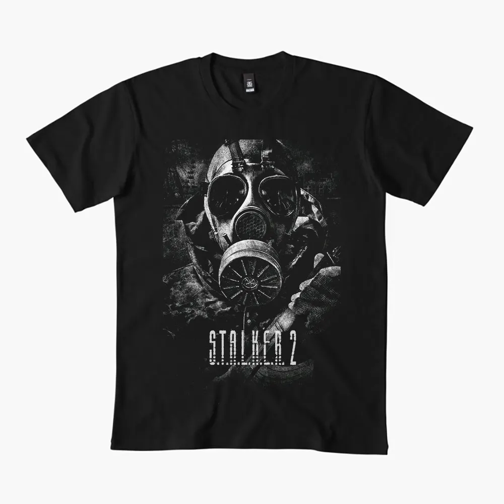 S.T.A.L.K.E.R. 2 Heart Of Chornobyl Retro game Gift t shirt 100% cotton printed stalker Graphic Clothes Large size Tops S-6XL