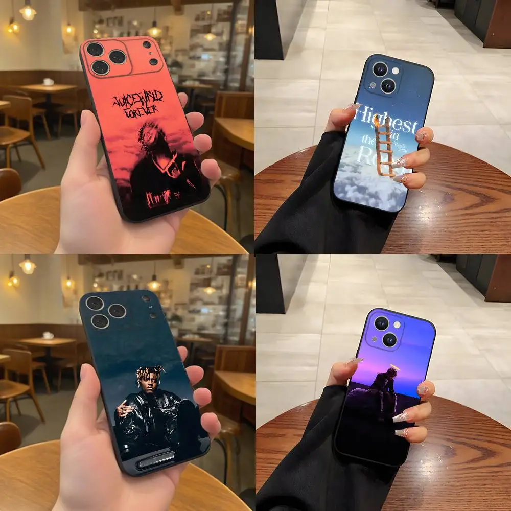 

J-Juice Legends Never Die W-WRLD Phone Case For iPhone 17,16,15,14,13,12,11,Pro,Max,Plus Black Shockproof Soft Cover