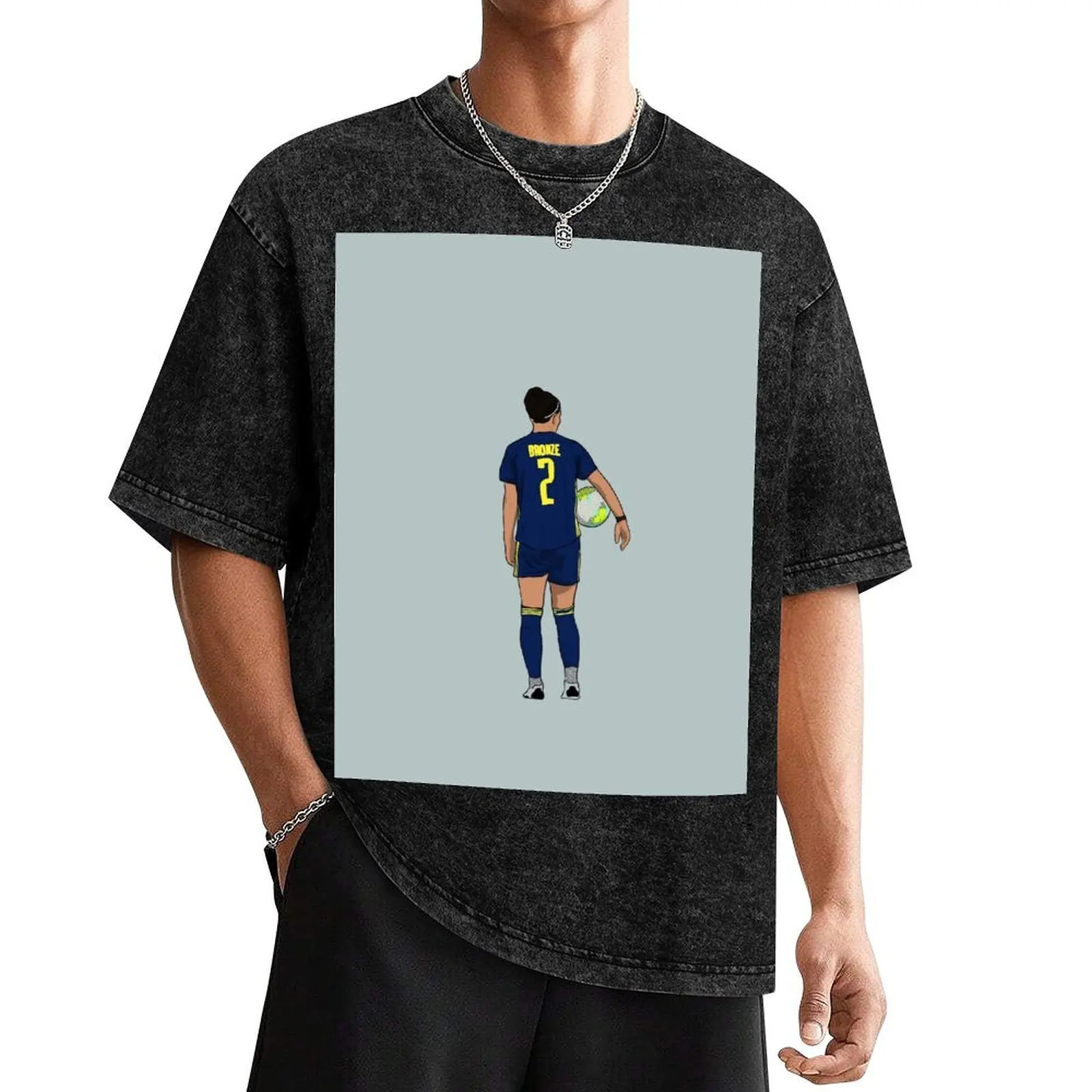 Lucy Bronze Lyon T-Shirt Louboutins baggy shirts T-shirts for men cotton