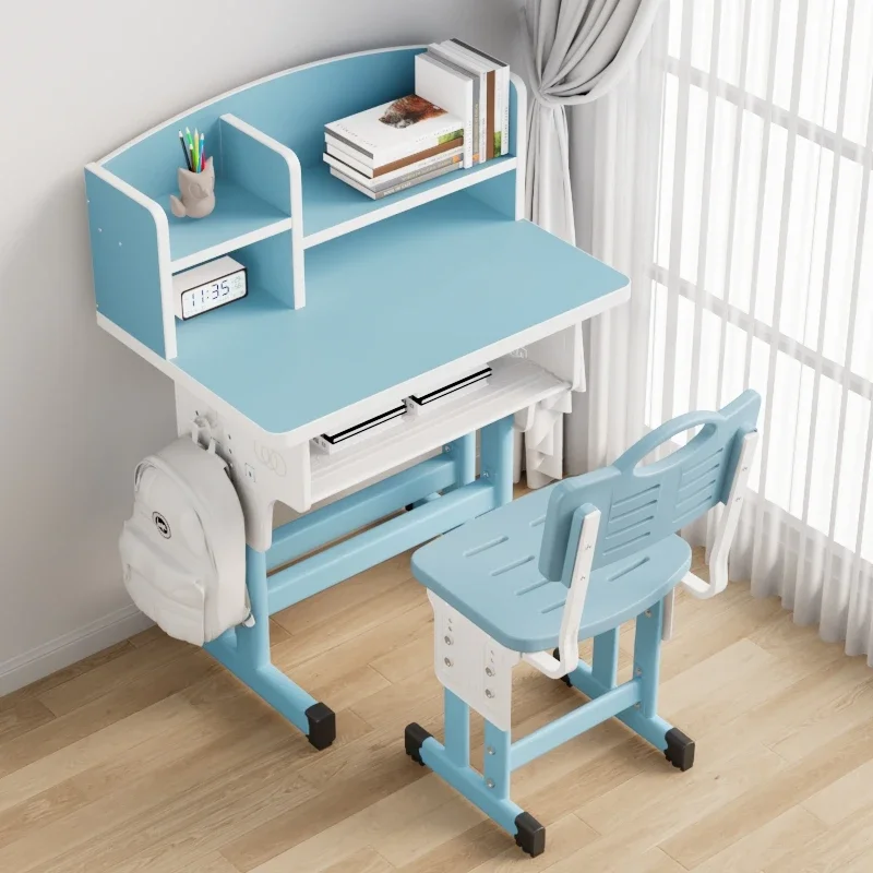 

Adjustable Creativity Desk Chairs Writing Toddler Minimalist Desk Reading Nordic Mesinha Com Cadeira Infantil Home Furniture