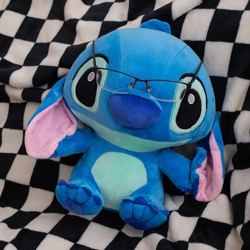 

Stitch Plush Lop Ear Doll Pillow Blue Lilo Toy Cushion Soft Kawaii Lovely Soft Gift For Children