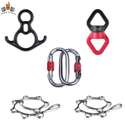 Aerial Silk Dance Hardware kit for Acrobatic Flying Dance Rescue 8 & Swivel & Carabiners Yoga Slings for Yoga Equipment