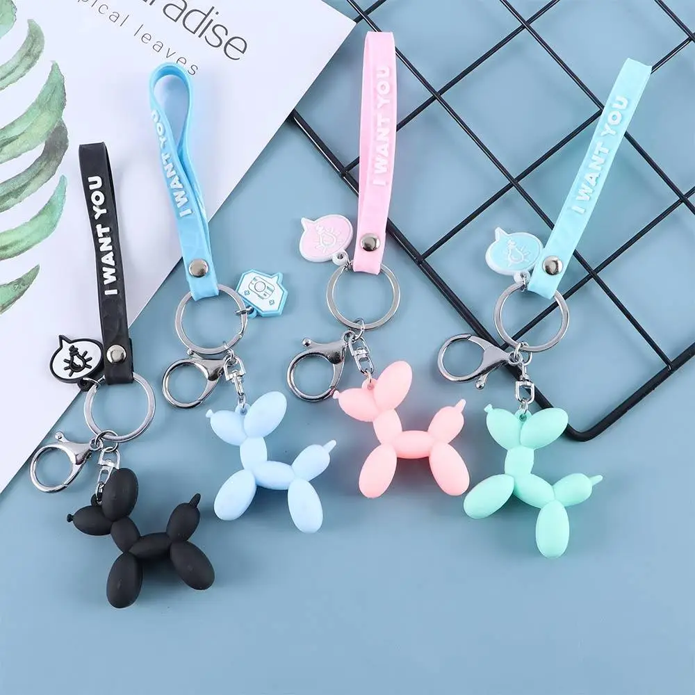 Key Pendent Backpack Pendant Stereo Key Buckle Bag Decoration Women Key Lanyard Korean Style Car Keyring Cartoon Dog Keychain