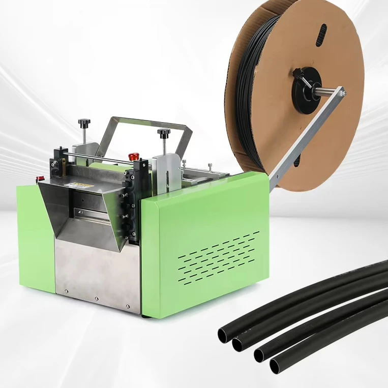 Brand Copper Foil Heat Shrinkable Tube and PVC Tube Cutting Machine/Plastic Tape Cutting Machine/Nickel Strip Cutting Machine