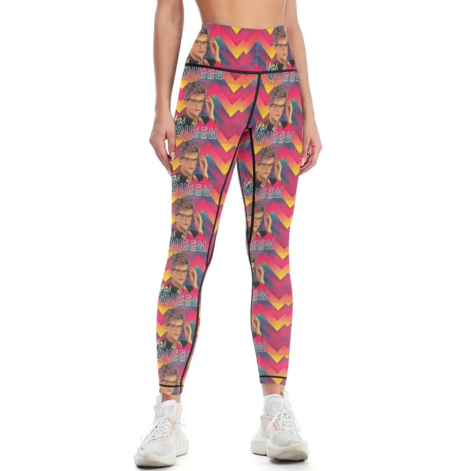 

Yas to the Queen Jessica Fletcher Leggings Women sports Training pants Pants sport sportswear gym Womens Leggings
