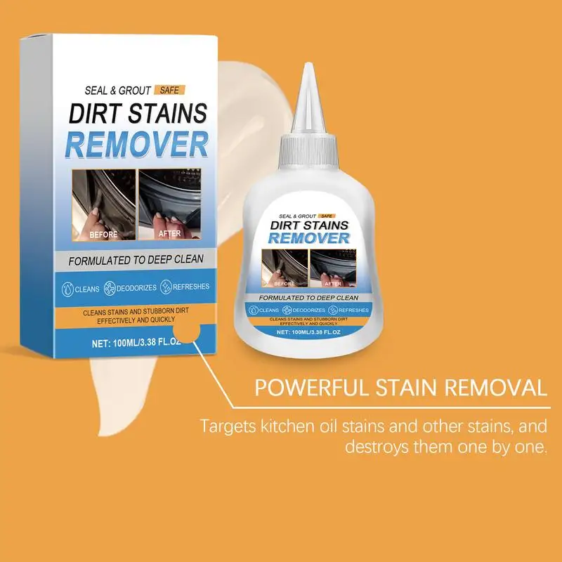 Grease Stain Remover Kitchen Degreaser Cleaner All-Purpose Stain Treater Cleaner Fabric Stain Remover 100ml For Clothing Carpet