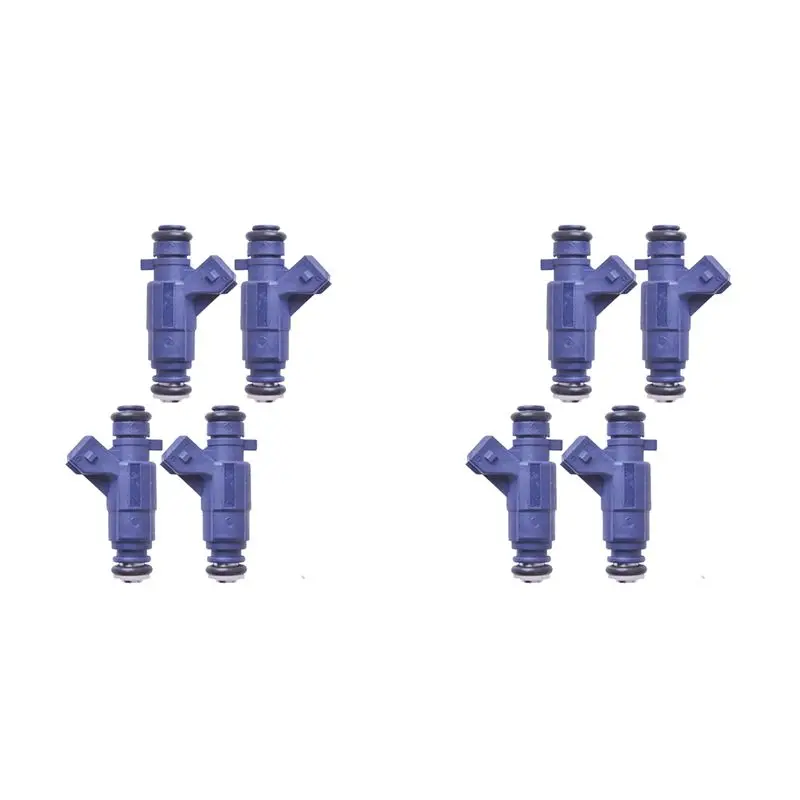 Exquisite 8Pcs A1120780149 Fuel Injectors Nozzle 0280156014 For Mercedes Benz SLK CLK320 E320 C320 ML320 3.2L 2000-2008