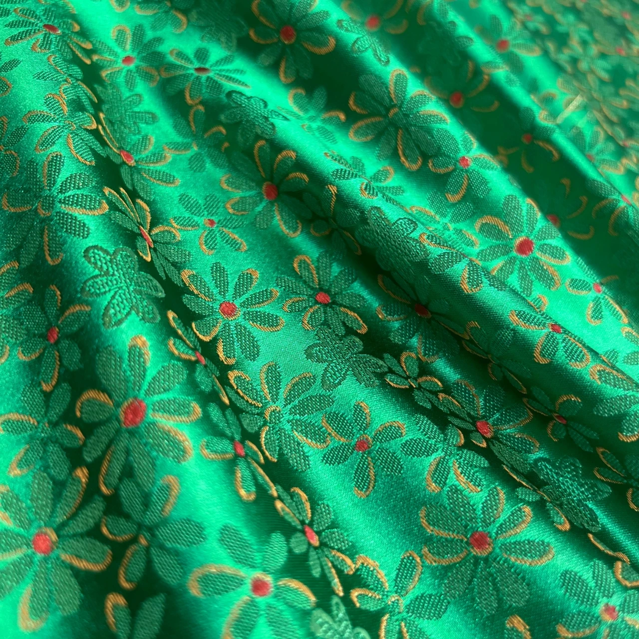 الدمشقي الساتان الديباج الجاكار النسيج خمر الأزهار الوريد للخياطة معطف الستار مفرش المائدة وسادة أريكة وتنورة الملابس