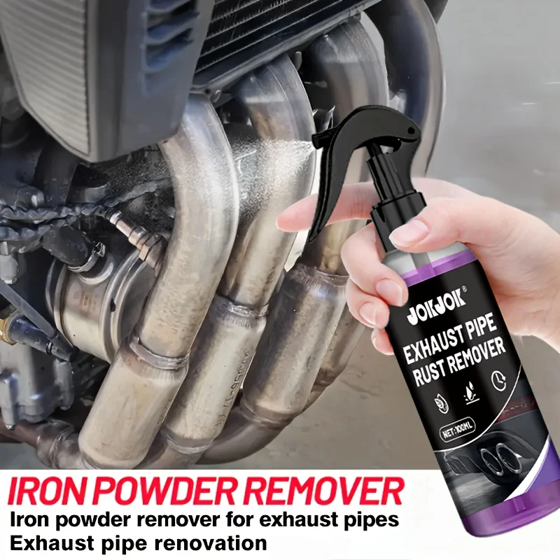 Car Exhaust Pipe Rust Inhibitor,Vehicle Chimney Oxidation Repair Agent,Metal Rust Remover,Chrome Surface Polisher