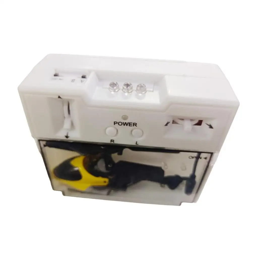 لعبة بلاستيكية صغيرة لطائرة هليكوبتر RC بدون طيار مع مروحة ثابتة للأطفال والمتعة المنزلية #3