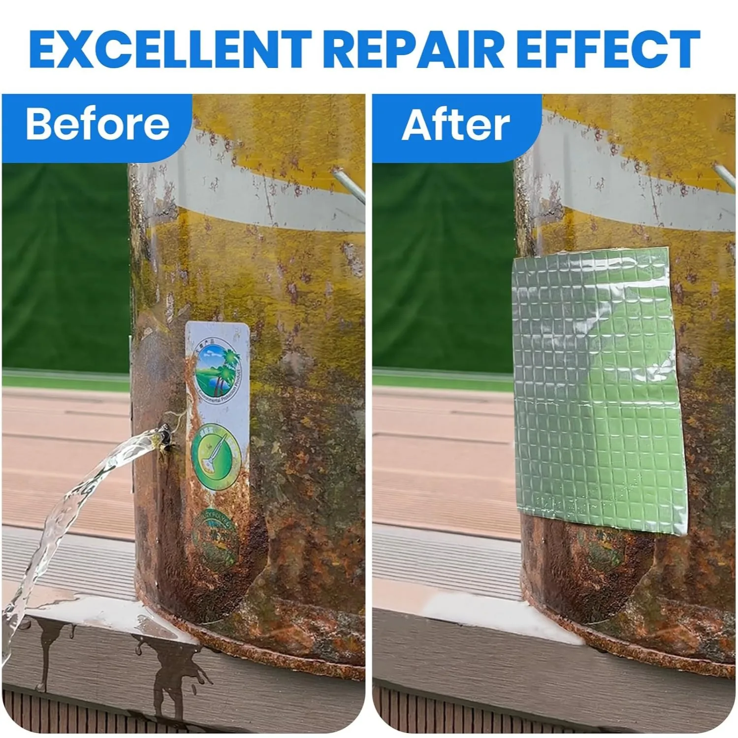 Self-Adhesive Waterproof Roof Crack Repair Material High-Temperature Resistant Butyl Sealing Tape Colorful Steel Sheet Patching view 6