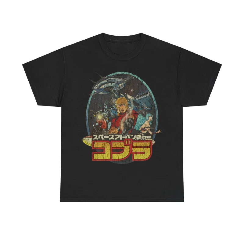 

0321 Cobra The Space Pirate Psychogun Kobura Adventure gift t shirt 100% cotton Printed Graphic tee Y2K clothes All size Tops