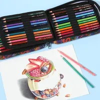 H&B 72 Colors 120 Colors Oil-based Colored Pencils Set Painting Drawing Pencils Professional Art Supplies Birthday Gift