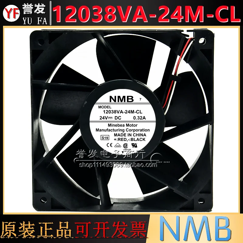 

НОВЫЙ ОРИГИНАЛЬНЫЙ 12038VA-24M-CL DC24V 0.32A 12038 120x120x38 мм ОХЛАЖДАЮЩИЙ ВЕНТИЛЯТОР РАДИАТОР