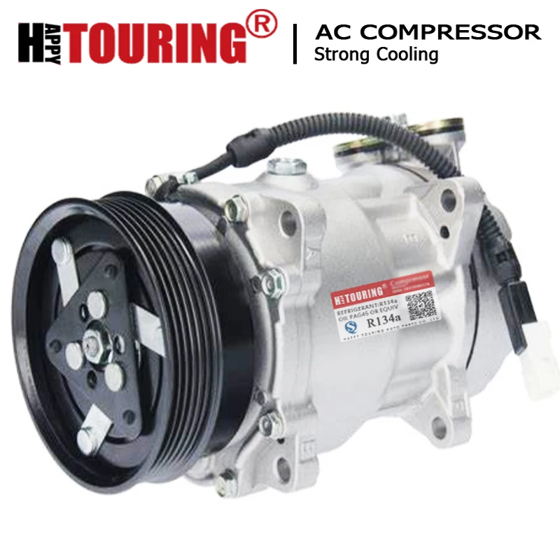 Compressore CA SD7V16 per Citroen C5 C8 Peugeot 406 607 605 Renault Espace 9630014080   TSP 0155248 92020139   1209 6453GP 6453AX