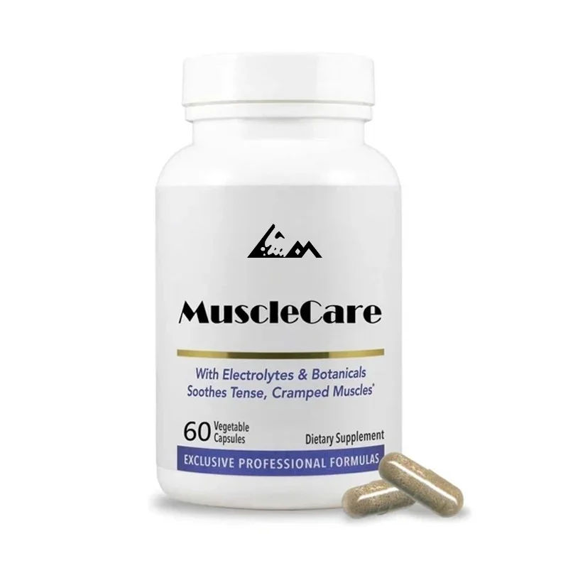 MuscleCare | A Supplement To Help Relieve Muscle Spasms * | Contains Magnesium, Passion Fruit, Valerian, Etc., 60 Capsules