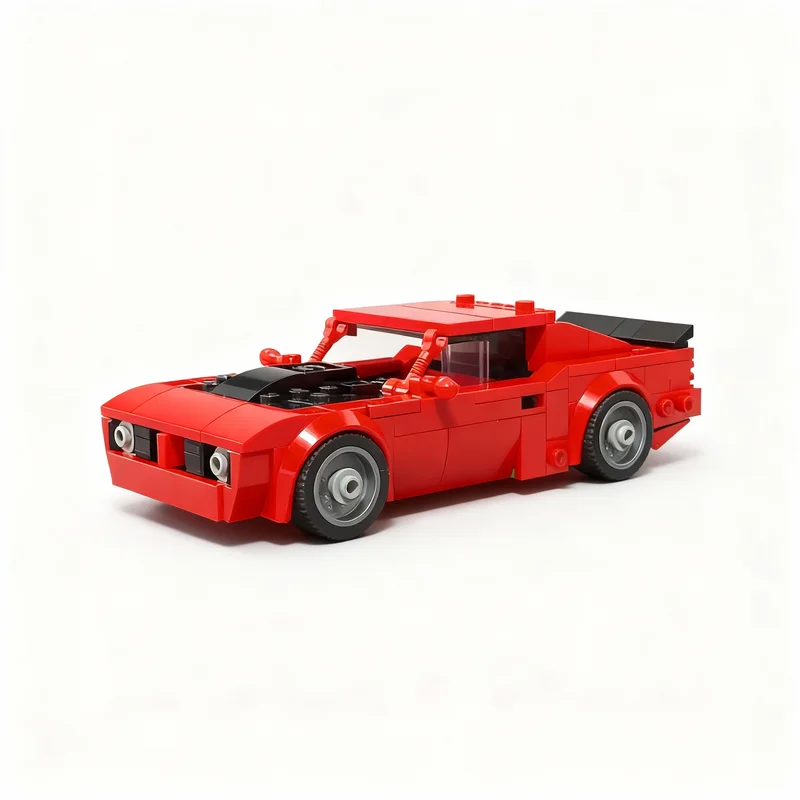 

252pcs MOC Plymouth Barracuda City Champions Model Building Blocks Construction Toy Christmas Gifts DIY Creative Idea Education
