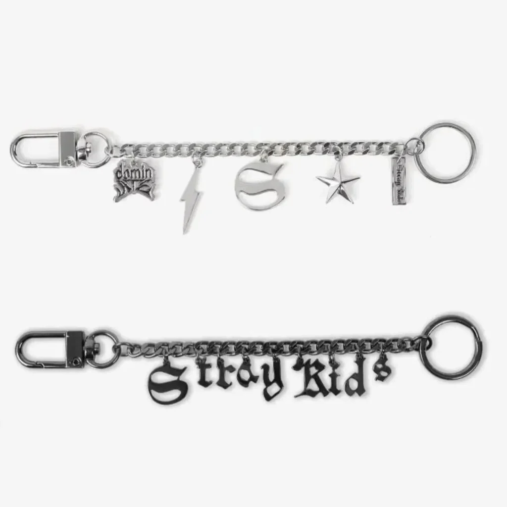 Kpop Idol Stay Alloy Keychains DominATE JAPAN KEY HOLDER Charm Keyring