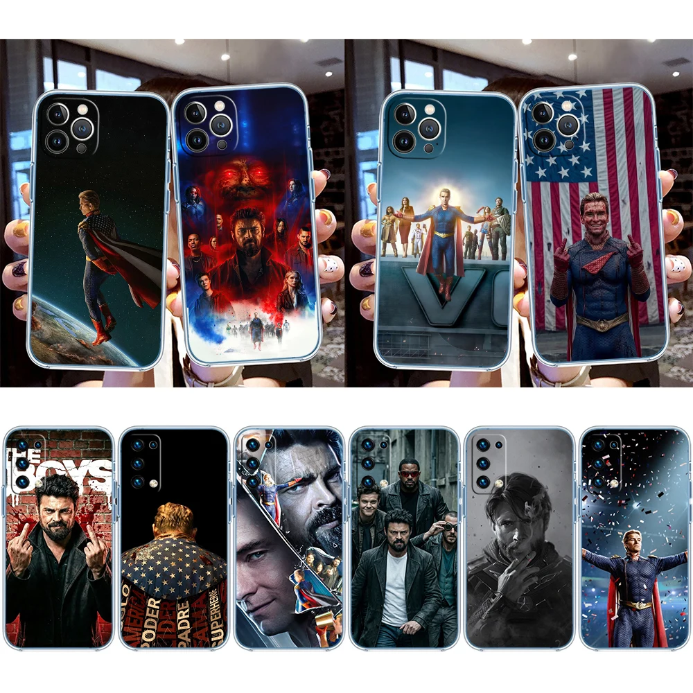 IW28 The Boys Transparent Phone Case for Samsung Galaxy A04 A04S A14 A23 A34 A54 M23 M33 M52 M53